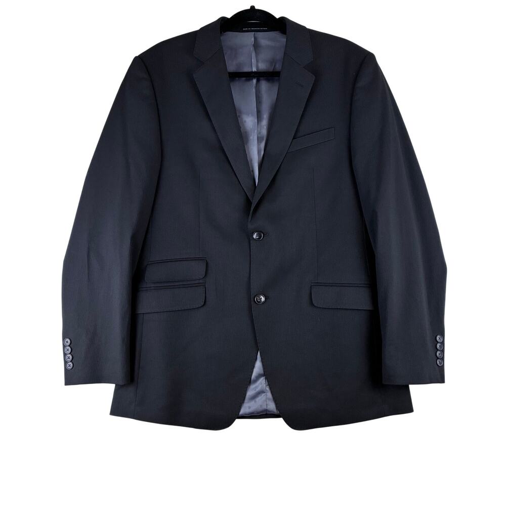 Perry Ellis Portfolio Blazer Men's 40L Business Casual Dress Jacket Two Button